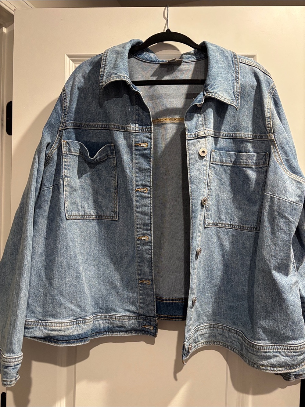 Style & Co. Light Blue Denim Jean Jacket